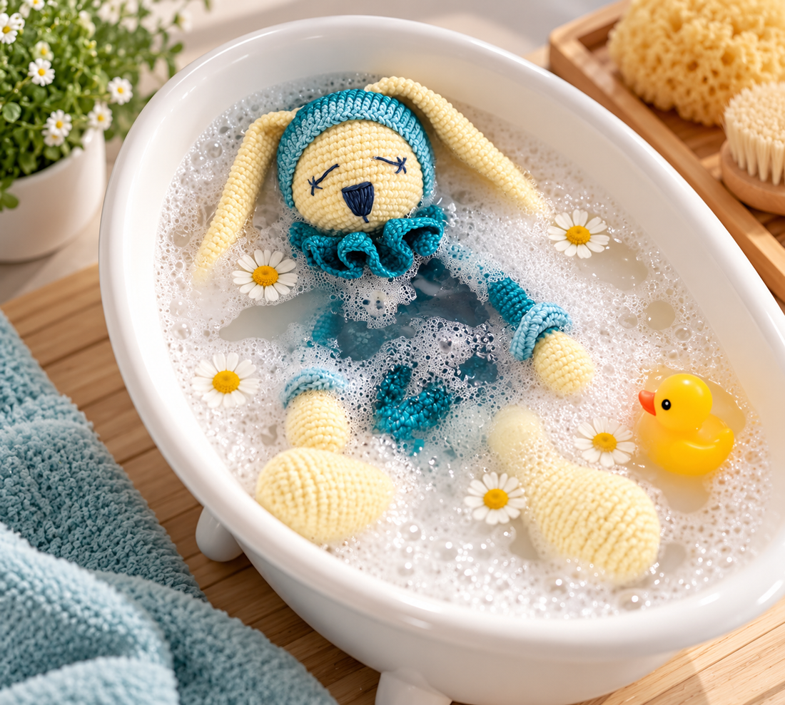 Como lavar e cuidar do seu amigurumi