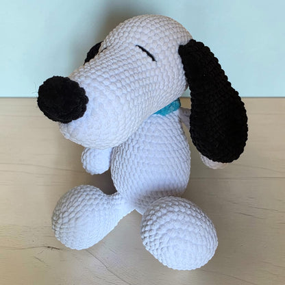 Crochet White Puppy