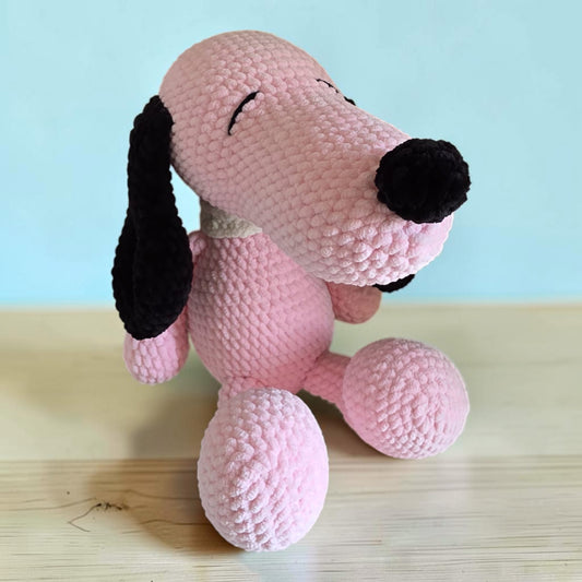 Puppy Rosa em croché